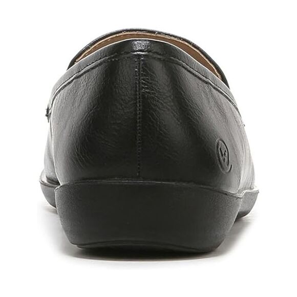 LIFESTYLE Womens Black Traction Nico Round Toe Slip On Loafers Shoes 9 W - Picture 2 of 4